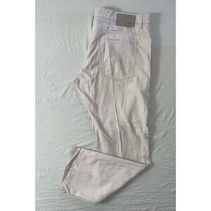 Hugo Boss Delaware 3 Lightweight Stretch 5-Pocket Jeans. Gray Jacquard, 38X30.